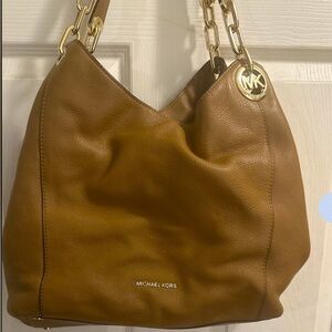 Brown/Tan Michael Kors purse